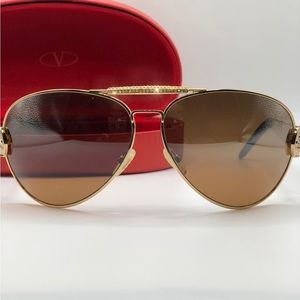 Valentino Aviator Sunglasses pre-loved Authentic. Unisex. Limited Edition
